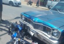 Dos lesionados durante accidente en el sector Universitario