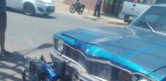 Dos lesionados durante accidente en el sector Universitario