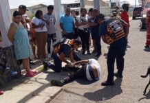 Motorizado se descuidó y lo arrollaron en Punto Fijo