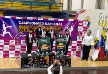Gimnasia falconiana cosechó 30 medallas en el Nacional de Clubes Barquisimeto 2025