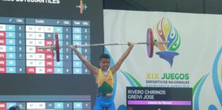 Greivis Rivero se alzó con 3 medallas de oro en los Juegos Nacionales Estudiantiles 2025