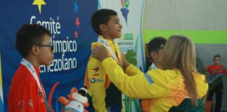 Gimnasta Jesús Acosta ganó oro para Falcón en los Juegos Nacionales Estudiantiles