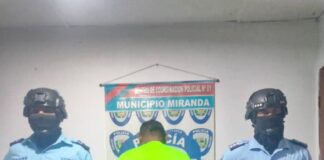 Lanzó puños y «patadas» para que no lo agarran, pero fue inevitable