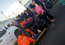 Lesionada pareja en accidente de tránsito en Punto Fijo