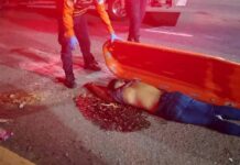 Motorizado deslizó y se mató en Punto Fijo