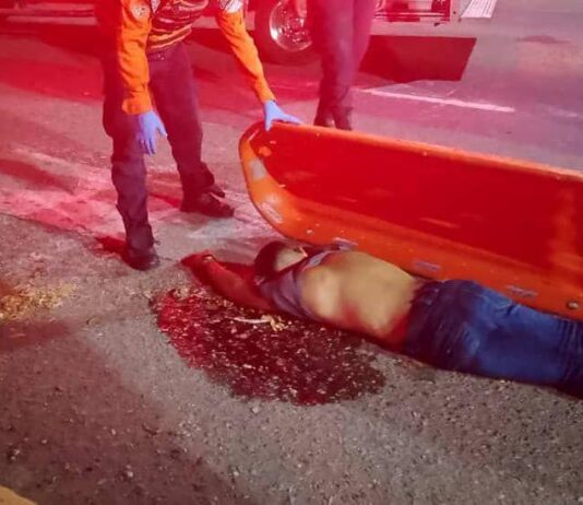 Motorizado deslizó y se mató en Punto Fijo