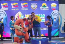 Falconiana Nurdiana Guerrero brilla en los Juegos Nacionales Estudiantiles