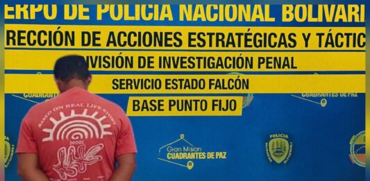 Preso «El Angelo» en Carirubana por golpear a su pareja