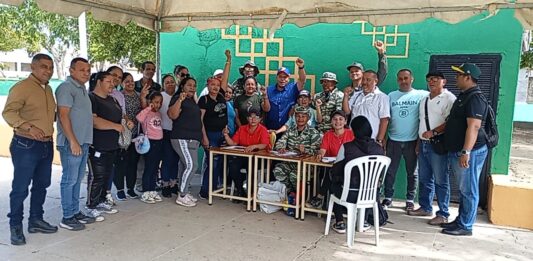 El llamado a fila de la Milicia Bolivariana inició con tres puntos de registro en el municipio Falcón
