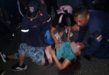 Se ejercitaba en una bicicleta y la arrolló un motorizado