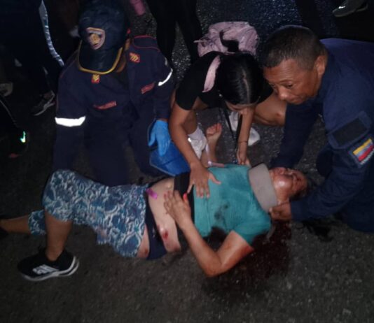 Se ejercitaba en una bicicleta y la arrolló un motorizado