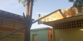 Vandalizan busto de Simón Bolívar y otros espacios del CEIS Menca de Leoni del sector 5 e Julio Norte de Coro