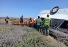 Vuelco de buseta en la Coro-Punto Fijo dejó un fallecido