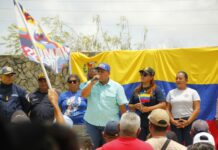 Comuneros y Comuneras del municipio Falcón alzaron su voz en defensa de la Patria