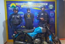 Detenido adolescente que hacía moto piruetas en Tucacas