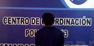 Agredió a su abuela en la frente con una piedra