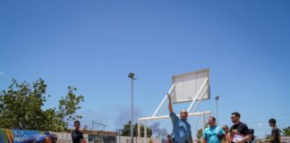 Alcalde Luis Piña supervisa trabajos de la Consulta de la Juventud