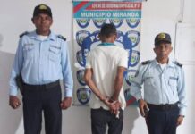 Detenido por amenaza a la vida en Coro