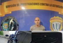 Caracas | Cicpc capturó a un peligroso extorsionador