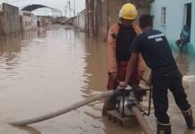 Lluvias en Carirubana | 32 familias afectadas en El Milagro