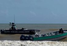 Localizan embarcación abandonada en sector Los Boquerones de la Costa Oriental de Falcón