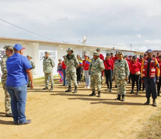 Milicianos del municipio Falcón reafirman compromiso con la defensa de la nación