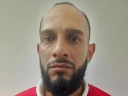 Mordió a su expareja en el rostro