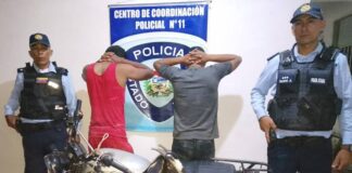 Estos sujetos se dedicaban al hurto de chivos en Churuguara