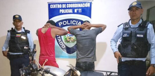Estos sujetos se dedicaban al hurto de chivos en Churuguara