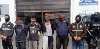 Cuatro venezolanos serán juzgados por terrorismo en Ecuador