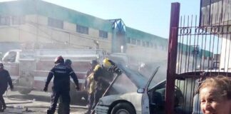 Carro de Línea Pueblo Nuevo «ardió en llamas» en Punto Fijo