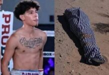 Encuentran cadáver de boxeador envuelto en una cobija
