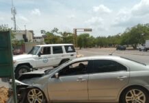 Colisión de vehículo en Judibana dejó tres lesionados