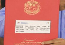 Maduro declaró el estado de conmoción exterior en todo el territorio nacional