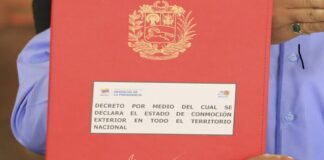 Maduro declaró el estado de conmoción exterior en todo el territorio nacional