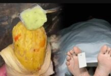 Murió comiéndose una hallaquita de chicharrón