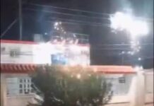 Colapsado tendido eléctrico en sector Santa María de Coro