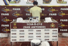 Preso por traficar droga dentro de un cuñete de pintura