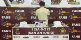 Preso por traficar droga dentro de un cuñete de pintura