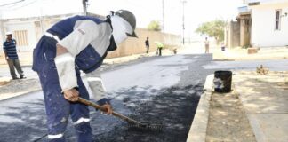 Alcaldía mejora la vialidad en Carirubana