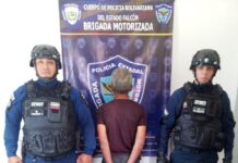 Polifalcón detiene a sujeto por hurto en establecimiento comercial de Coro