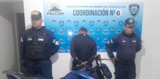 Detenido en Adícora por agredir a un policía
