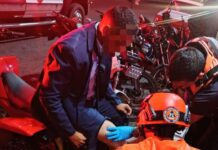 Accidente dejó un funcionario del Cicpc lesionado en Punto Fijo