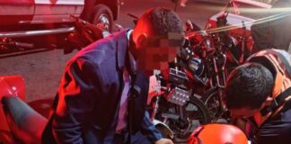 Accidente dejó un funcionario del Cicpc lesionado en Punto Fijo