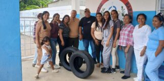 Estación de servicios La Reforma en Pueblo Nuevo donó cauchos a ambulancia de Baraived