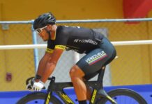 Ciclista Adamil Agüero por un cupo a los Juegos Bolivarianos Perú 2025