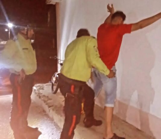 Dispositivo nocturno de Policarirubana optimiza la seguridad en Santa Ana