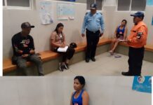 Dos lesionados por deslizamiento de moto en Pueblo Nuevo