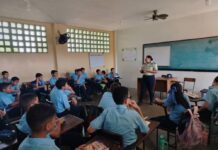 Frente Preventivo de Carirubana prosigue con su labor inductiva con charlas a estudiantes