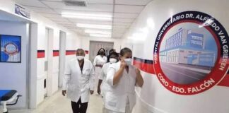 Hombre sufrió una descarga eléctrica en Coro